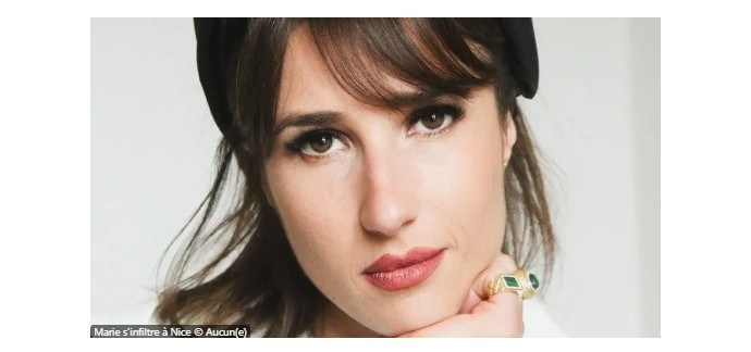 France Bleu: 1 lot de 2 invitations pour le spectacle "Marie s'infiltre" à gagner