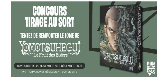 Pika Edition: 3 mangas "Yomotsuhegui" à gagner