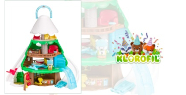 Femme Actuelle: 13 jouets Klorofil "Sapin Gla'Gla station de ski" à gagner