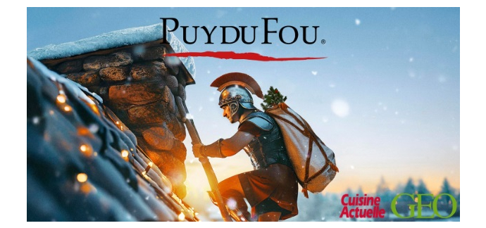 GEO: 10 lots de 4 entrées pour le parc du Puy du Fou à gagner