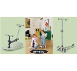 Femme Actuelle: 3 trottinettes Mini Micro Deluxe Rock & Go Vert Sauge LED à gagner