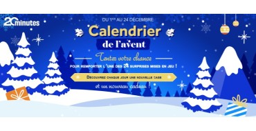 20 Minutes: Chaque jour : 1 lot surprise à gagner