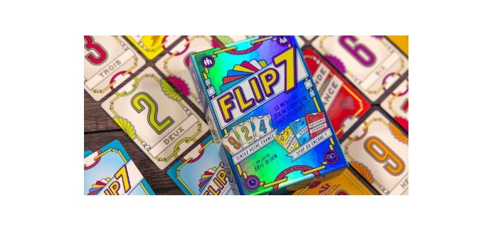 Femme Actuelle: 20 boites du jeu "Flip7" à gagner