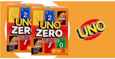 Femme Actuelle: 10 boites du jeu "UNO ZERO" à gagner