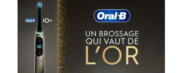 Femme Actuelle: 3 brosses à dents iO10 Gold d'Oral-B à gagner