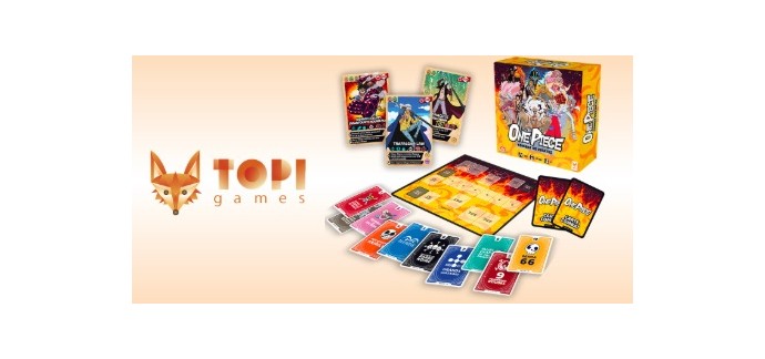 Femme Actuelle: 25 boîtes de jeu de société "One Piece – Combats de Pirates" à gagner