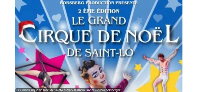 France Bleu: 1 lot de 4 invitations pour le spectacle "R&ecirc;ves de Cirque" &agrave; gagner