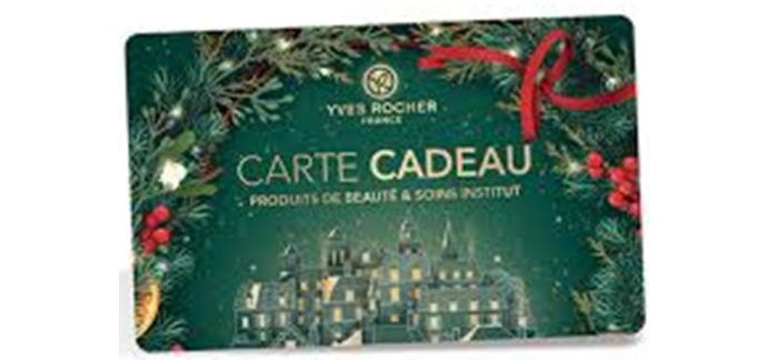 Yves Rocher: 5 bons d'achat Yves Rocher à gagner