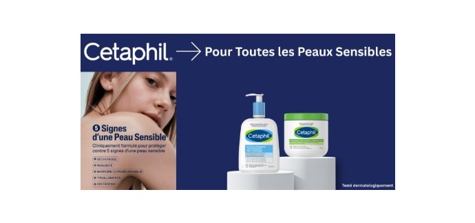 Femme Actuelle: 20 lots de produits de soin Cetaphil &agrave; gagner
