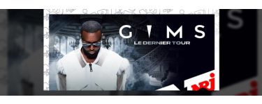 NRJ: Des invitations pour le concert de Gims à gagner