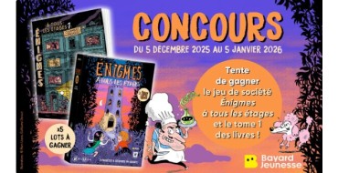 Familiscope: 5 lots comportant 1 livre "Énigmes à tous les étages" + 1 jeu "La Tour sans retour" à gagner