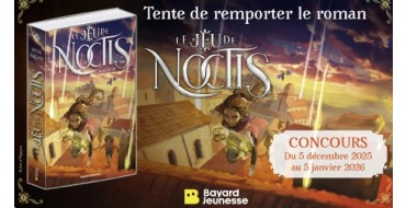 Familiscope: 5 romans jeunesse "Le Jeu de Noctis" à gagner
