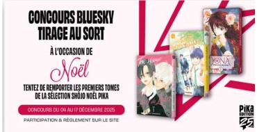 Pika Edition: 1 lot de 10 mangas à gagner