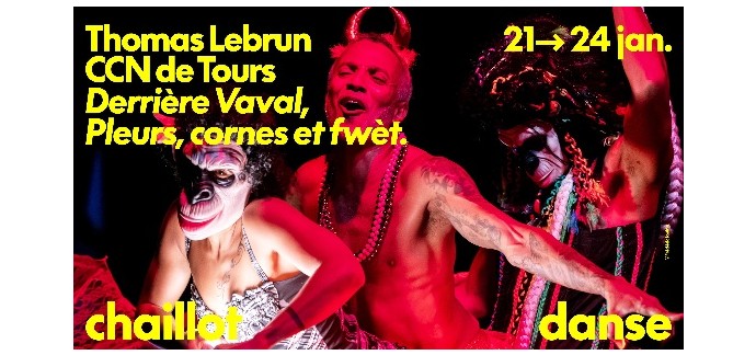 Arte: 1 lot de 2 invitations pour le spectacle "Derrière Vaval, Pleurs, cornes et fwèt" à gagner