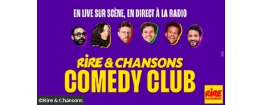 Rire et chansons: Des invitations pour le spectacle "Rire & Chansons Comedy Club" &agrave; gagner