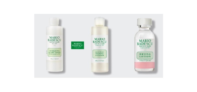 Femme Actuelle: 11 coffrets de soin Mario Badescu &agrave; gagner