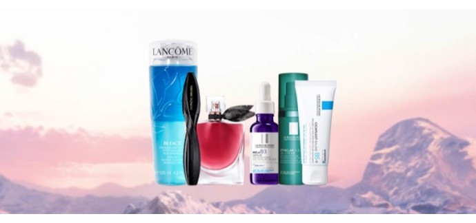 Lancôme: 5 lots de 6 produits de beauté à gagner