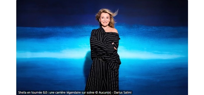 France Bleu: 1 lot de 2 invitations pour le concert de Sheila &agrave; gagner