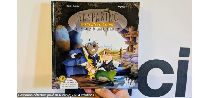 France Bleu: 1 livre jeunesse "Gasparino d&eacute;tective priv&eacute;" &agrave; gagner