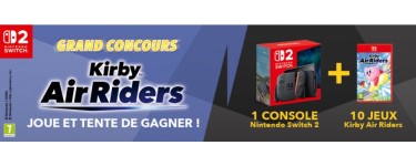 Le Journal de Mickey: 1 console Nintendo Switch 2 + des jeux vid&eacute;o "Kirby Air Riders" &agrave; gagner