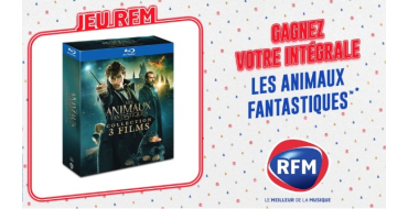 RFM: 1 intégrale Blu-ray du film "Les Animaux fantastiques" à gagner
