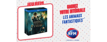 RFM: 1 intégrale Blu-ray du film "Les Animaux fantastiques" à gagner