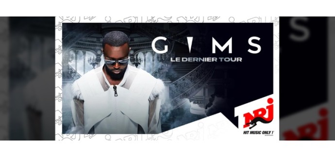 NRJ: 4 lots de 2 invitations pour le concert de "Gims" &agrave; gagner