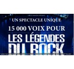 France Bleu: 1 lot de 2 invitations pour le concert "15000 voix pour les Légendes du Rock" à gagner