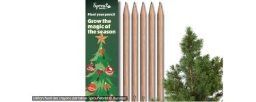 France Bleu: 3 packs de crayons plantables SproutWorld &agrave; gagner