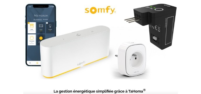 Femme Actuelle: 3 packs gestion énergétique Somfy à gagner