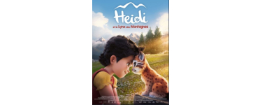 Salles Obscures: 1 lot de 4 places de cin&eacute;ma pour le film "Heidi et le lynx des montagnes" &agrave; gagner