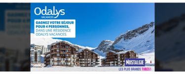 Nostalgie: 5 s&eacute;jours dans une r&eacute;sidence Odalys Vacances &agrave; gagner