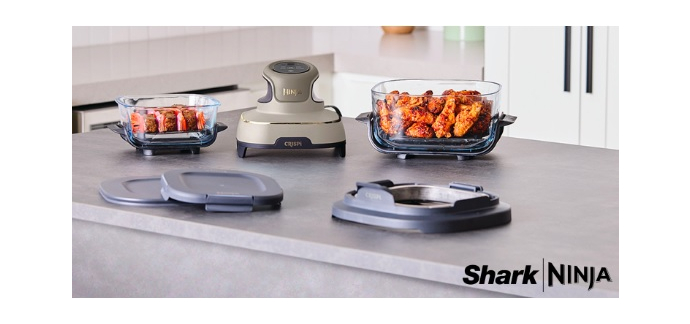 Femme Actuelle: 3 Air Fryer modulaires en verre Ninja CRISPi &agrave; gagner