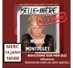 Weo: 1 lot de 2 invitations pour le spectacle "Belle-m&egrave;re &agrave; vendre" &agrave; Boulogne-sur-Mer &agrave; gagner