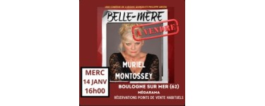 Weo: 1 lot de 2 invitations pour le spectacle "Belle-m&egrave;re &agrave; vendre" &agrave; Boulogne-sur-Mer &agrave; gagner