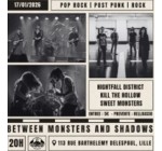 Lille la Nuit: 1 lot de 2 invitations pour le concert "Between Monsters and Shadows" &agrave; gagner