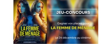 TF1: Des places de cin&eacute;ma pour "La Femme de M&eacute;nage" + 1 livre &agrave; gagner