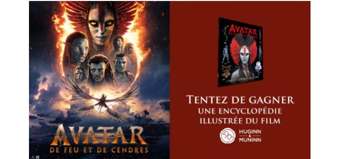 TF1: 10 livres "Avatar : de feu et de cendres" &agrave; gagner