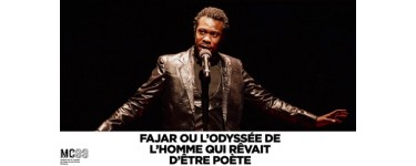 Arte: 2 invitations pour le spectacle "Fajar ou l'odyss&eacute;e de l'homme qui r&ecirc;vait d'&ecirc;tre po&egrave;te" &agrave; gagner