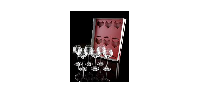 Terre de Vins: 1 coffret de 6 verres 1 coffret de 2 verres &agrave; gagner