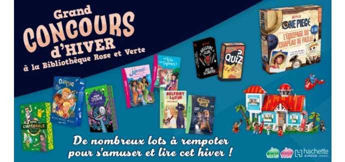 La Biblioth&egrave;que Rose: 15 lots comportant 1 bo&icirc;te de Lego + des livres &agrave; gagner