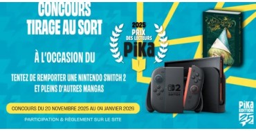 Pika Edition: 1 lot de console Nintendo Switch + des mangas &agrave; gagner