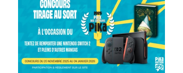 Pika Edition: 1 lot de console Nintendo Switch + des mangas &agrave; gagner