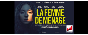 NRJ: 25 lots de 2 places de cin&eacute;ma "La Femme de M&eacute;nage" &agrave; gagner