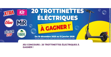 La Belle Adresse: 20 trottinettes électriques à gagner