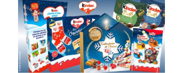 Femme Actuelle: 6 lots avec les nouveaut&eacute;s Kinder &agrave; gagner