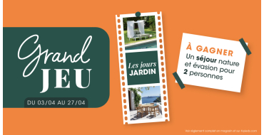 4 Pieds: 1 s&eacute;jour nature & &eacute;vasion pour 2 personnes &agrave; gagner