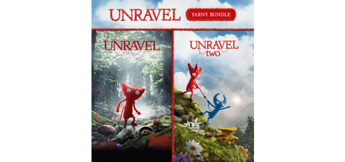 Xbox: Pack Unravel Yarny - Unravel + Unravel Two (Xbox Series/Xbox One D&eacute;mat&eacute;rialis&eacute;) &agrave; 4,49&euro;