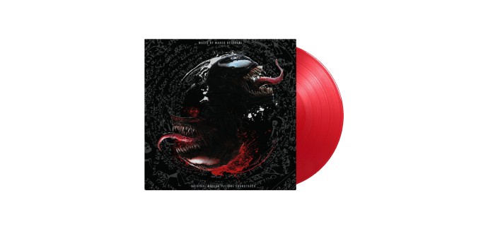 Amazon: Venom: Let There Be Carnage (Vinyle Rouge Transparent) à 28,24€ (au lieu de 30,99€)