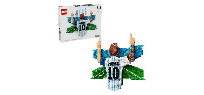 Amazon: LEGO 43018 Lionel Messi La C&eacute;l&eacute;bration &agrave; 137,26&euro; (au lieu de 179,99&euro;)